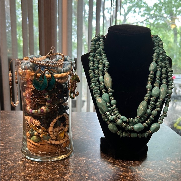 Jewelry - Mystery Jewelry Jar - Beach Theme / Colors